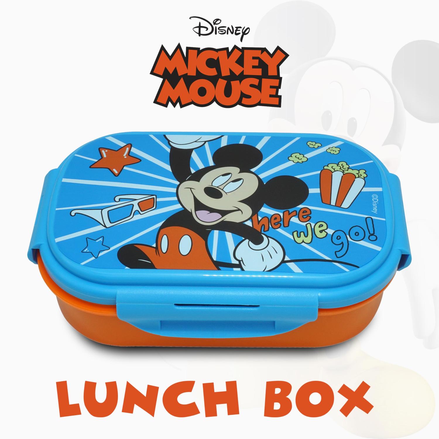 Kids BPA Free Plastic Lunch Box with Cutlery - Assorted
