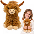 Highland Cow Teddy 30cm