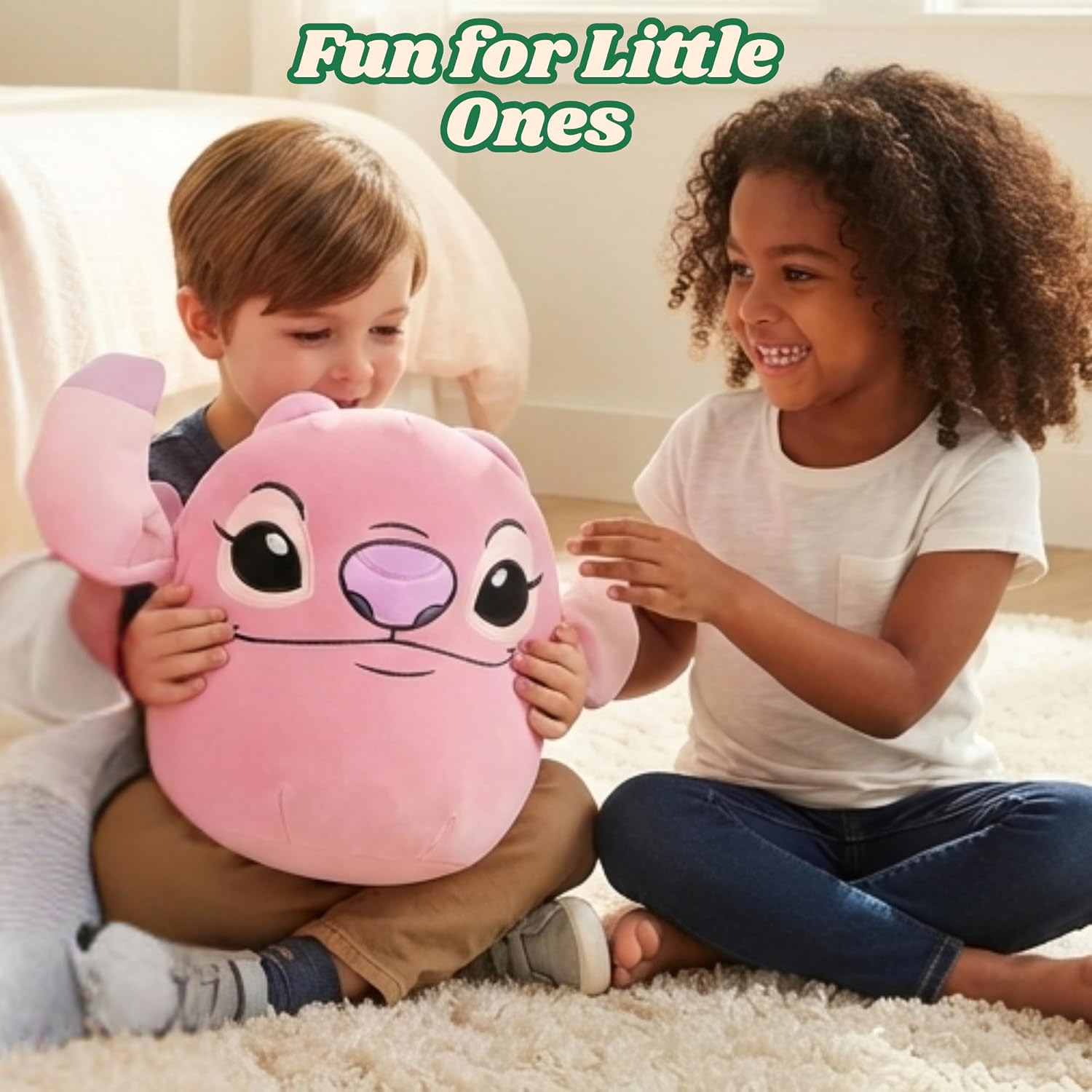 37cm Disney Printed Oval Plush Pillow