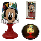 Disney Mickey Mouse Kids Licensed Bedside Table Lamp 18cm