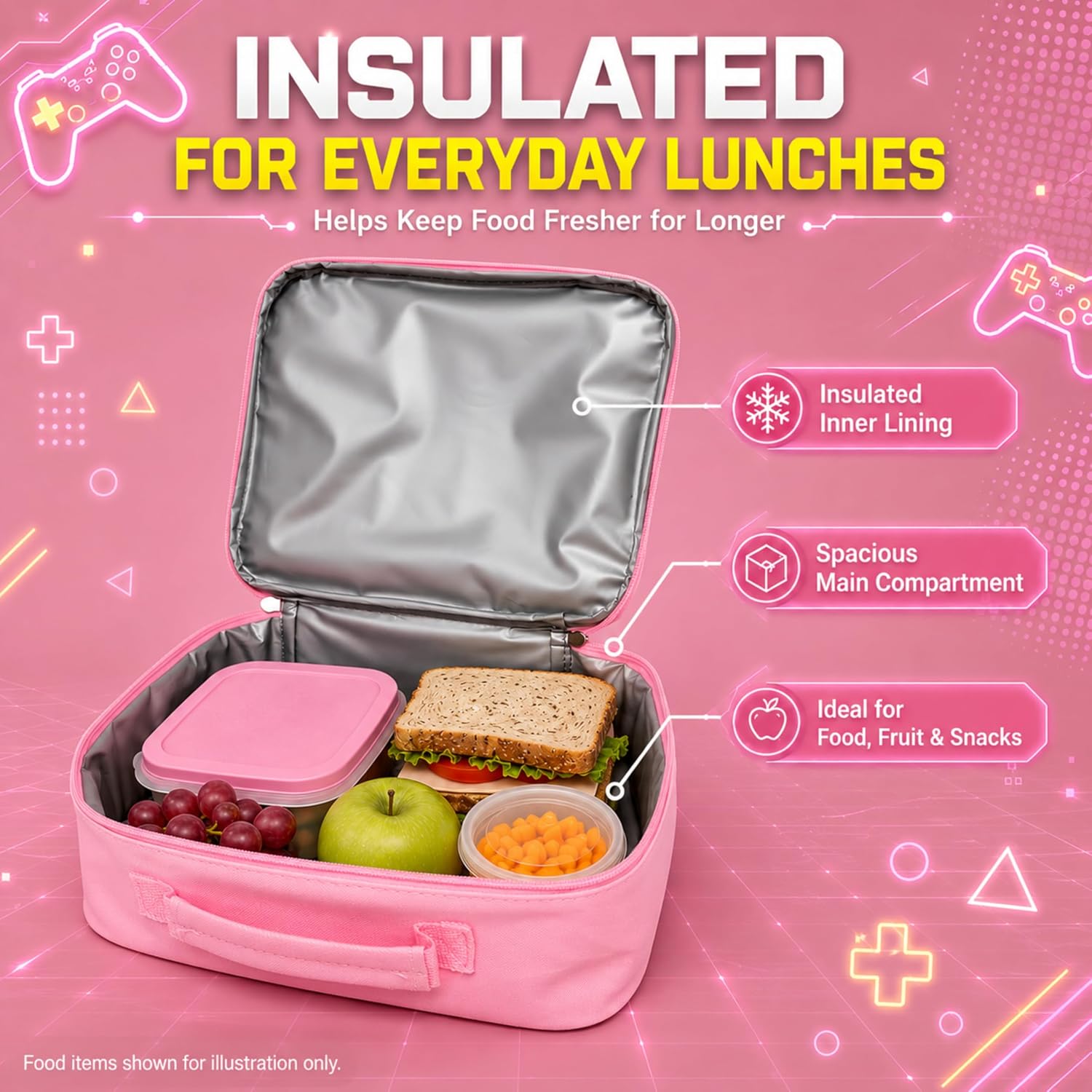 Kids Insulated Lunch Bags