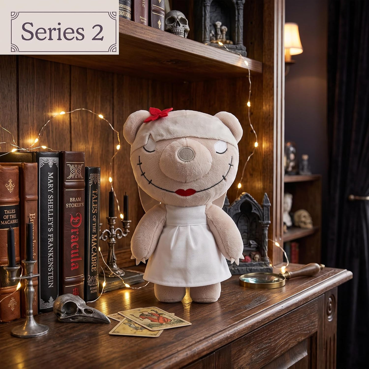 Dolli Halloween Plush Deddy Bears Coffin - 15cm Series 2