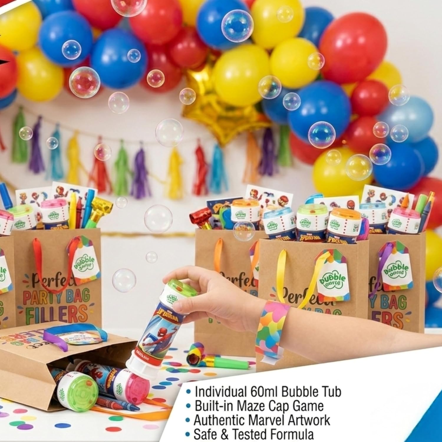 60ml Bubble Tube with Puzzle Lid