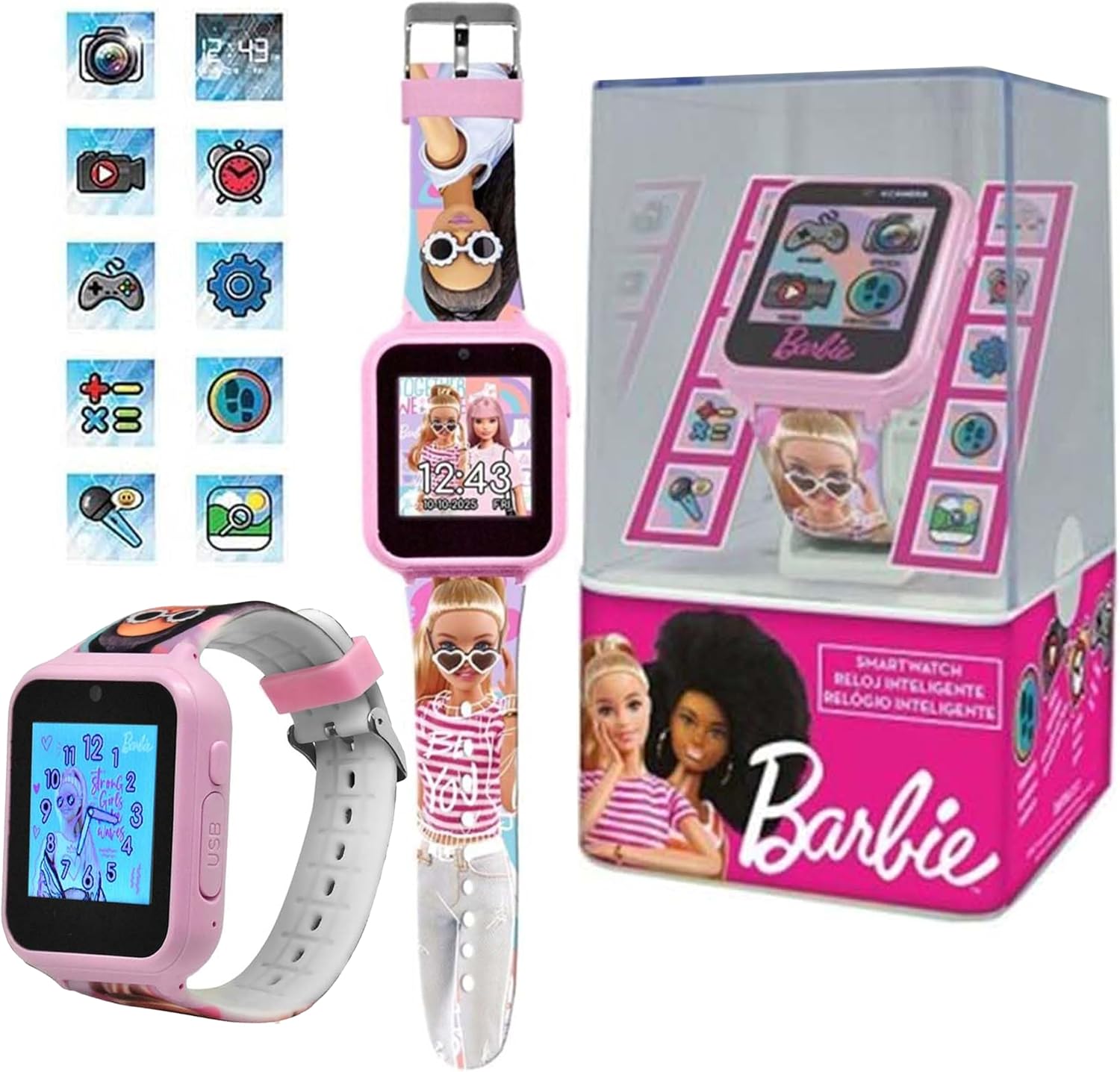 Barbie Kids Interactive Smart Watch - 22cm