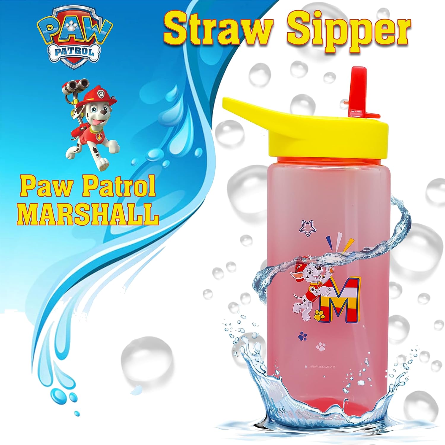 Paw Patrol Straw Sippers 420ml