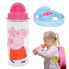 500ml Tritan Water Bottle with Strap for Children