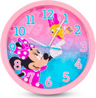 Kids Round Wall Clock 25cm - Minnie Mouse