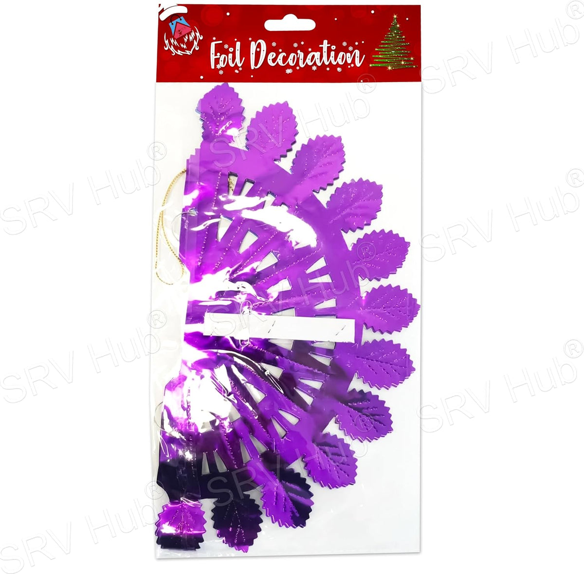 60cm Christmas Foil Hanging Decorations