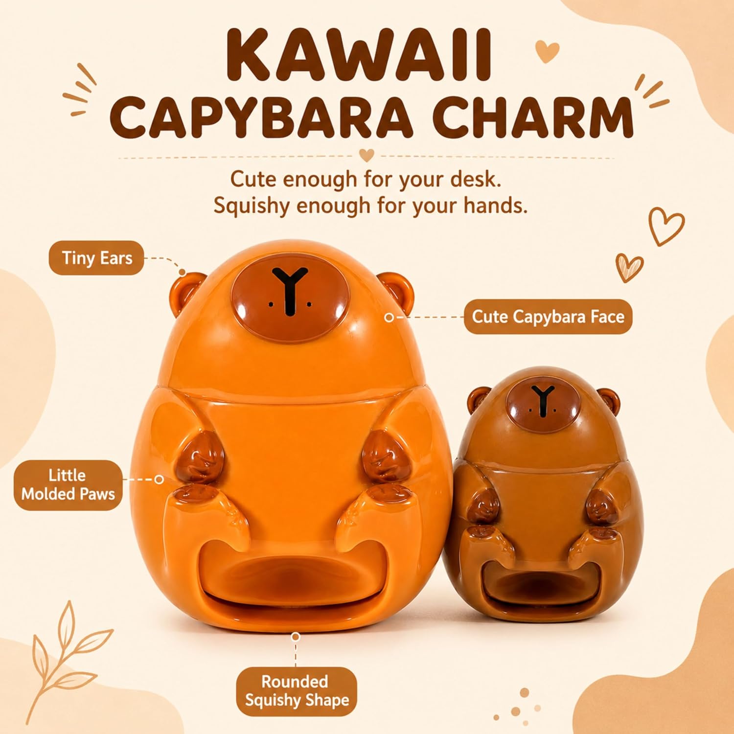 Capybara Slow Rising Random Squishy Toy-6CM