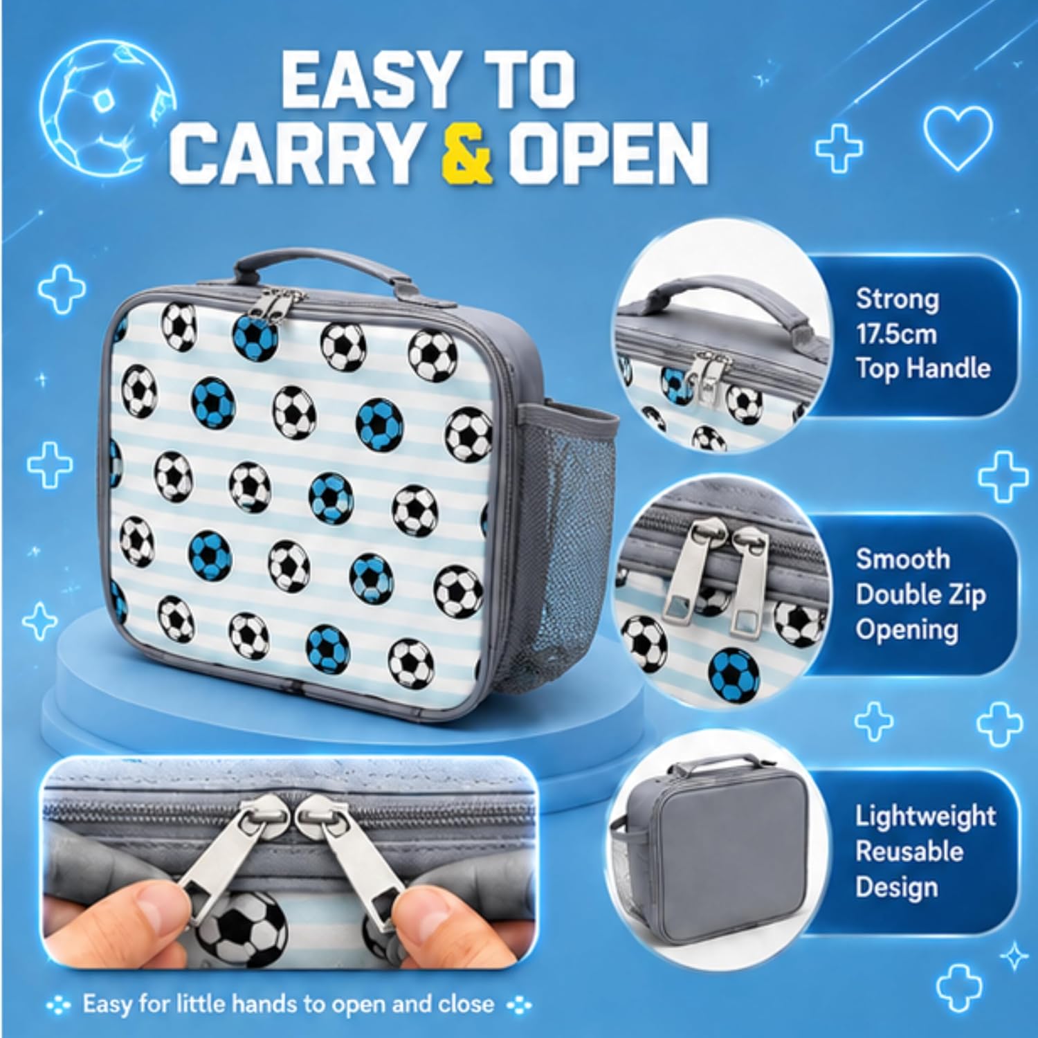 Kids Insulated Lunch Bags