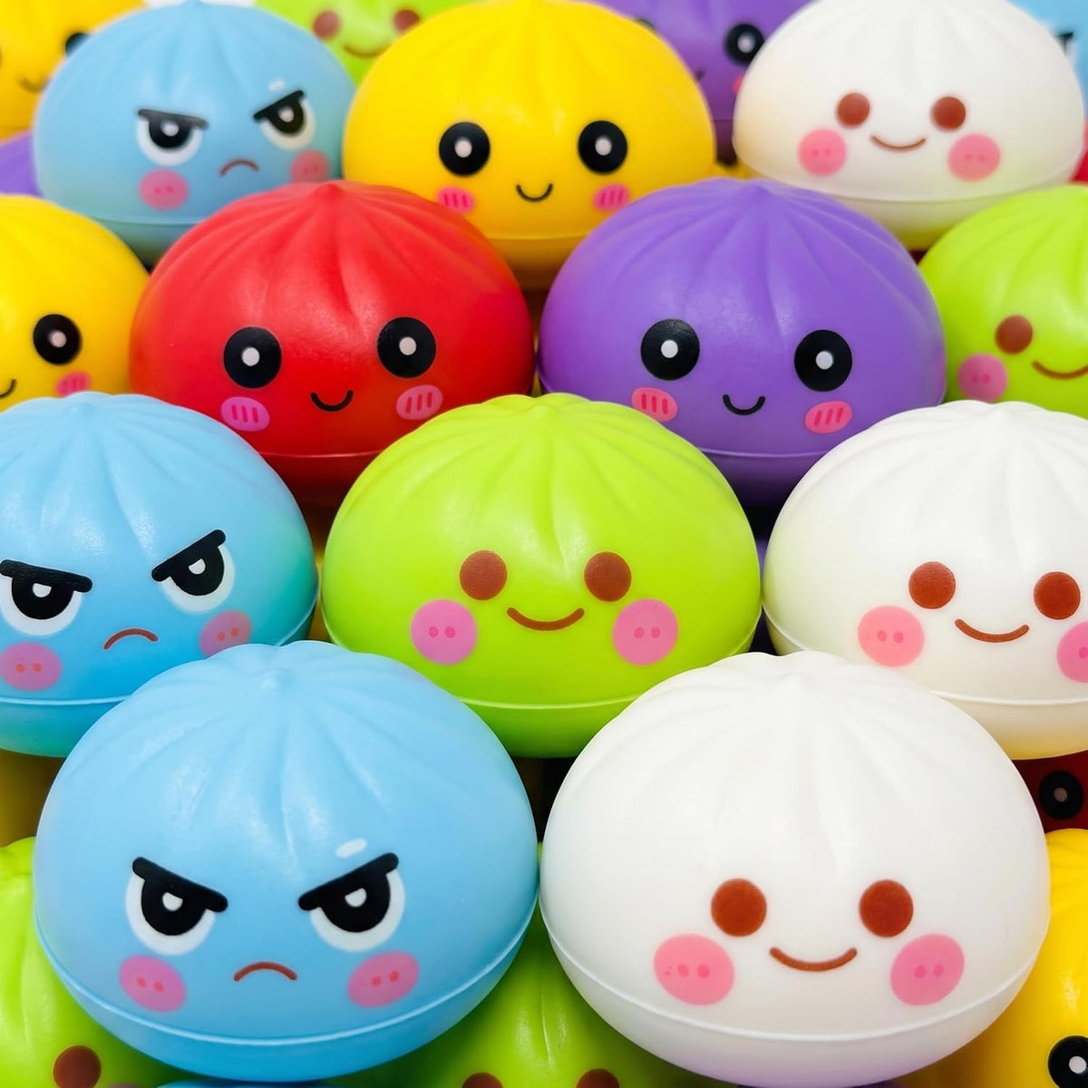 Slow Rise Colourful Squishy Dumpling - 8.5cm