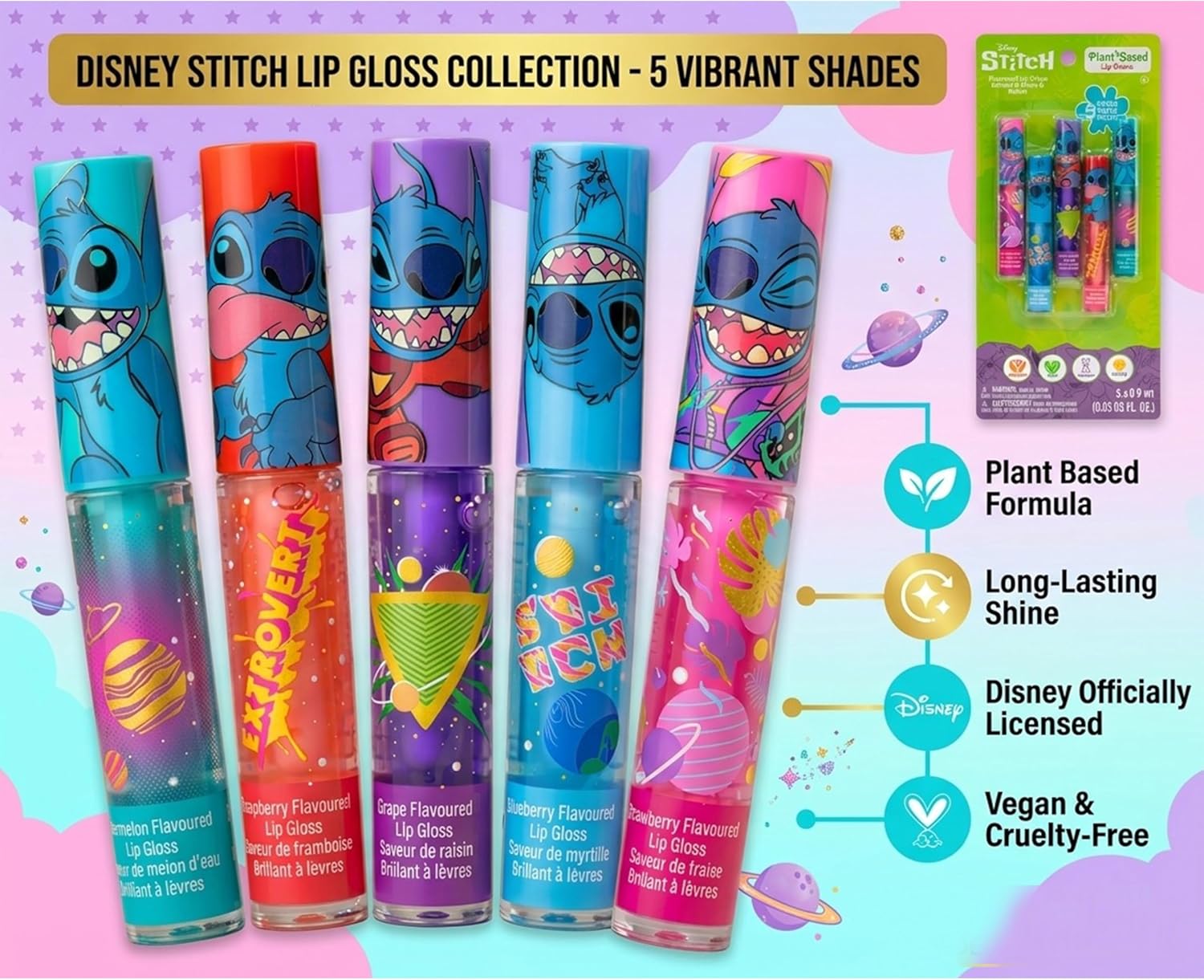 Disney Stitch Kids Beauty Gift Set