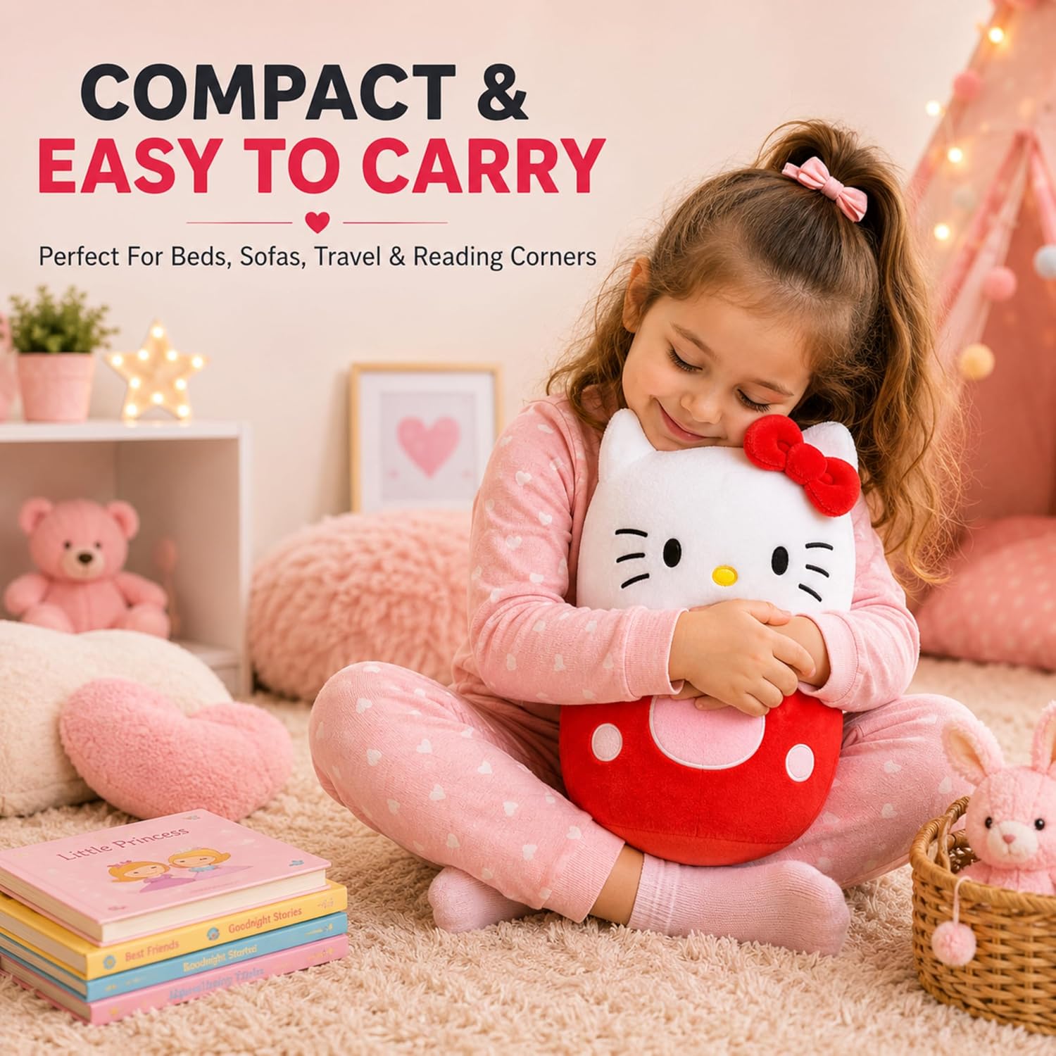 Oval Soft Plush Pillows
