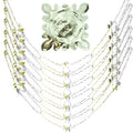 6Pack 15cmx2.7m Foil Garland - Silver/Gold