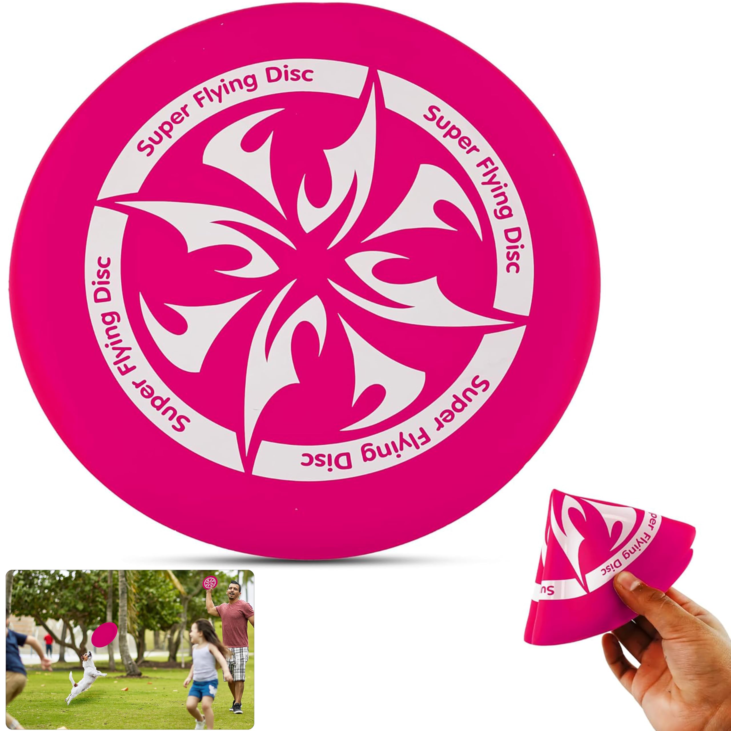 Soft Flying Disc Foldable 17cm