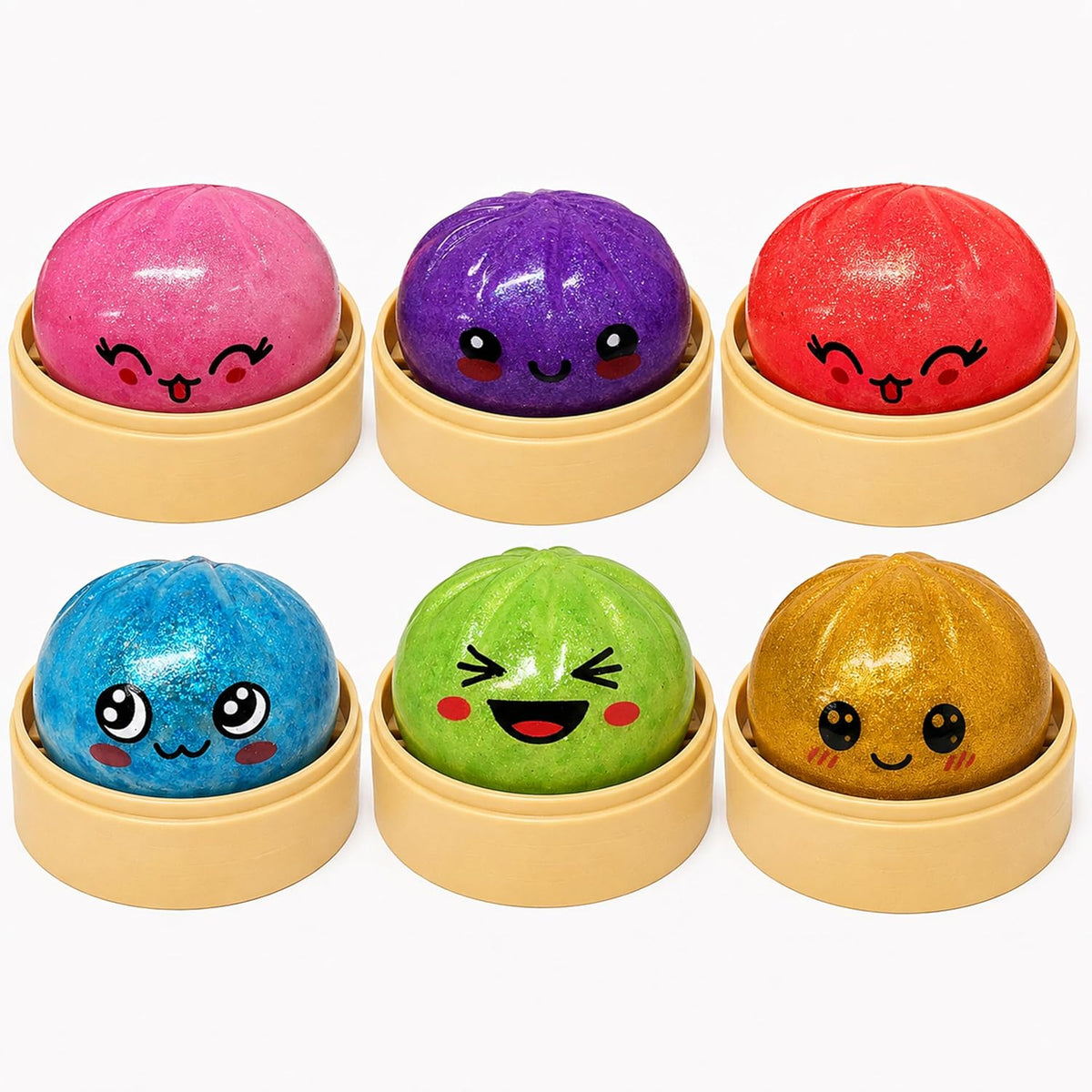 Glitter Orbs Dumpling Toy 8.5cm -Super Rare Golden – view 7