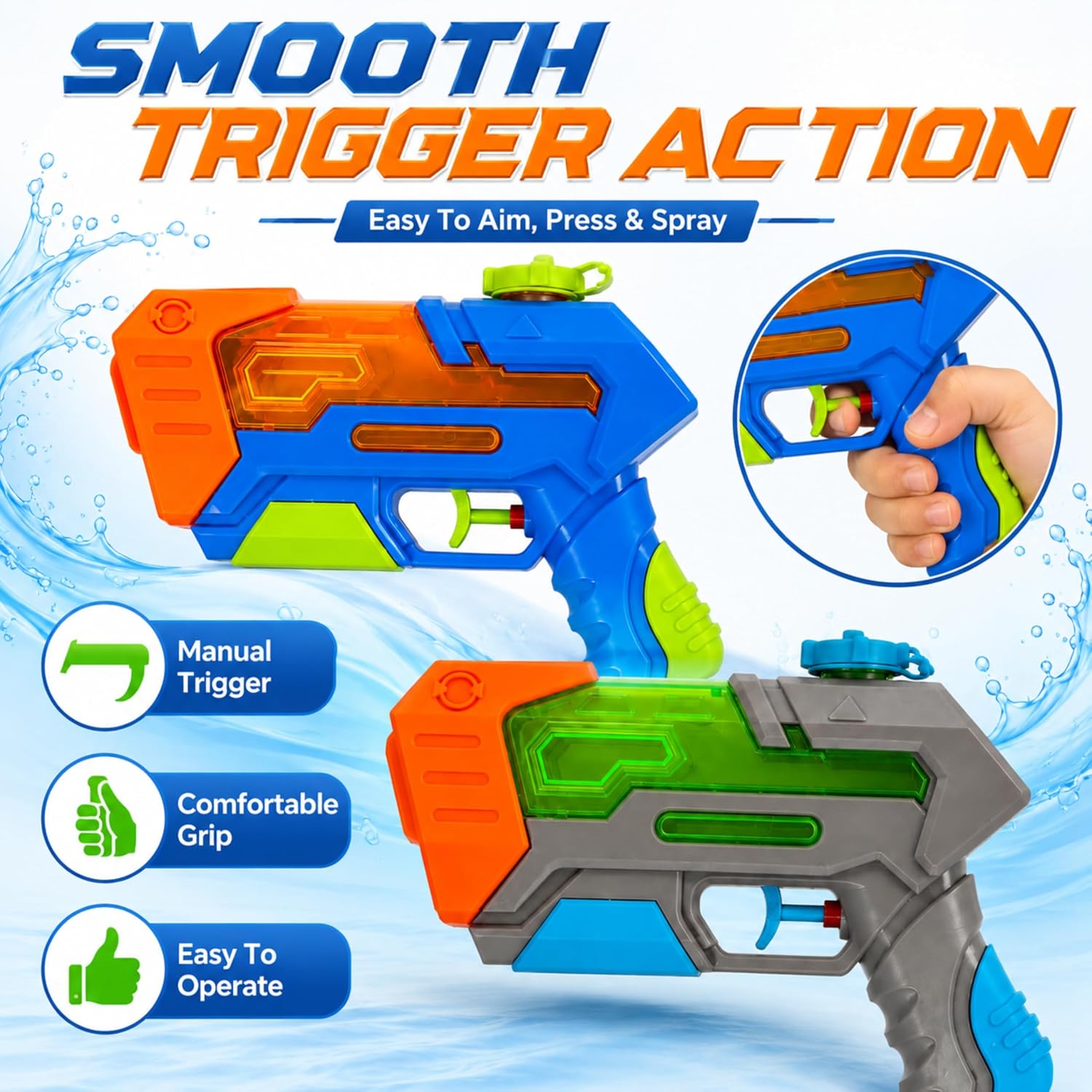Water Gun 20cm with 250ml Tank