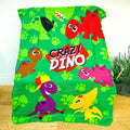 Fleece Throw Blanket 150x100cm - Dino