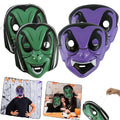 Vampire & Dracula Face Masks 4 Pack 18cm