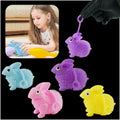 9cm Light-up Squeeze Bunny Rabbits - 1x Random