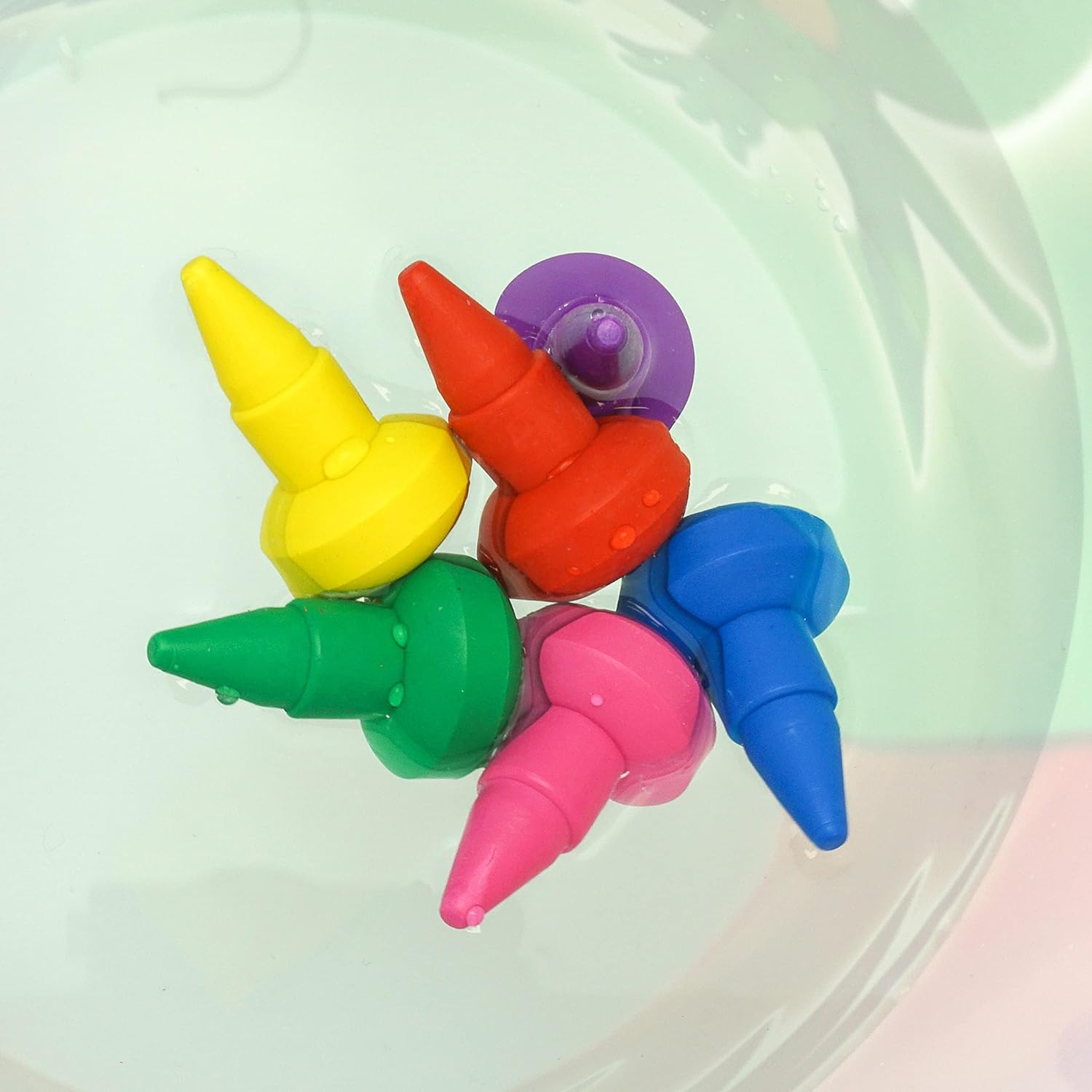 Stackable & Washable Easy Grip Crayons