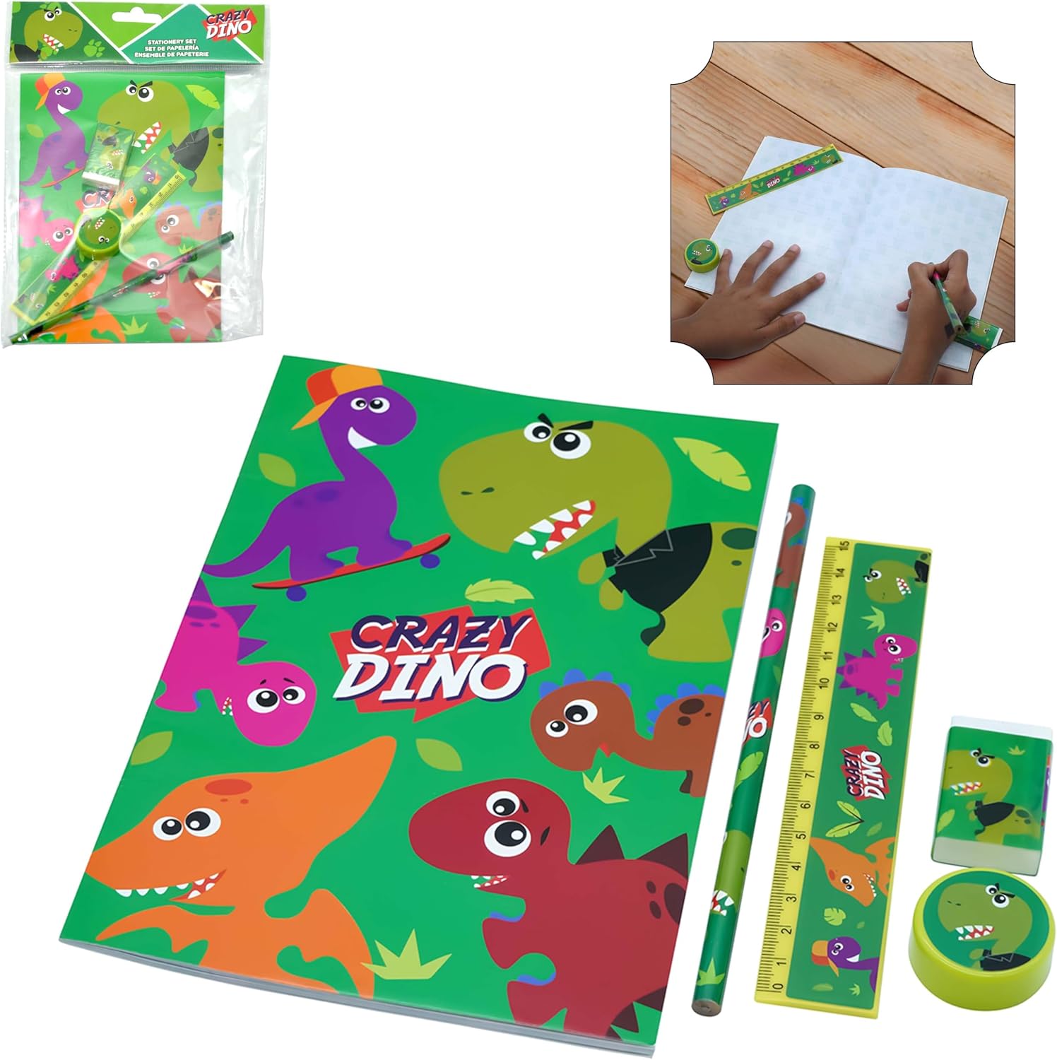 5Pcs School Stationery Set