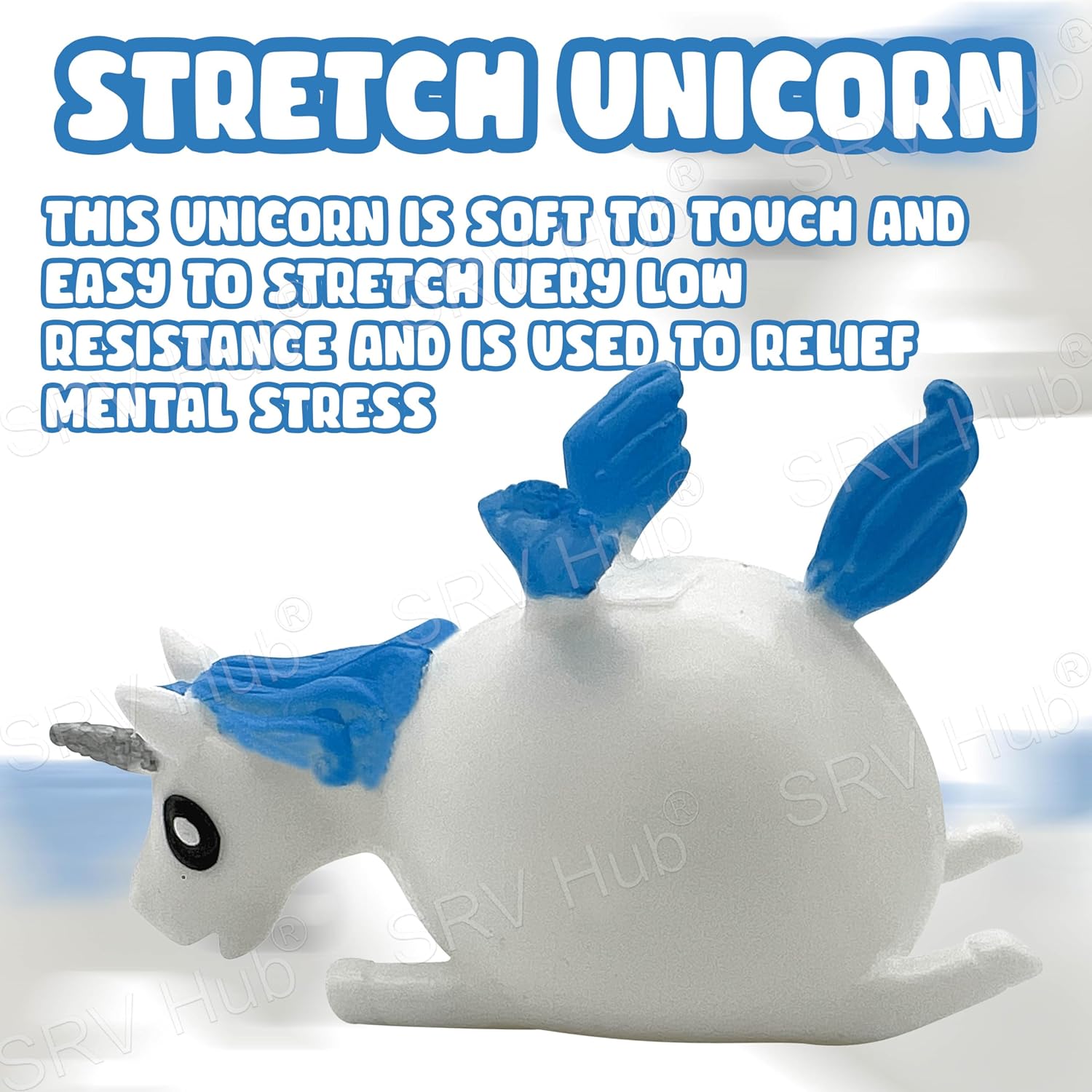 Kids Unicorn Splat Ball-Purple/Pink