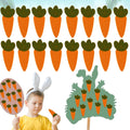 Easter Bonnet Decorations Felt Carrots Stickers