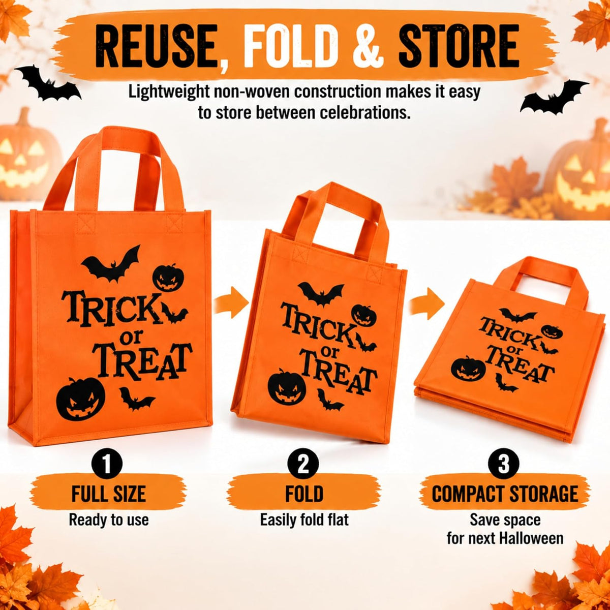 Halloween Treat Bag 34cm x 28cm