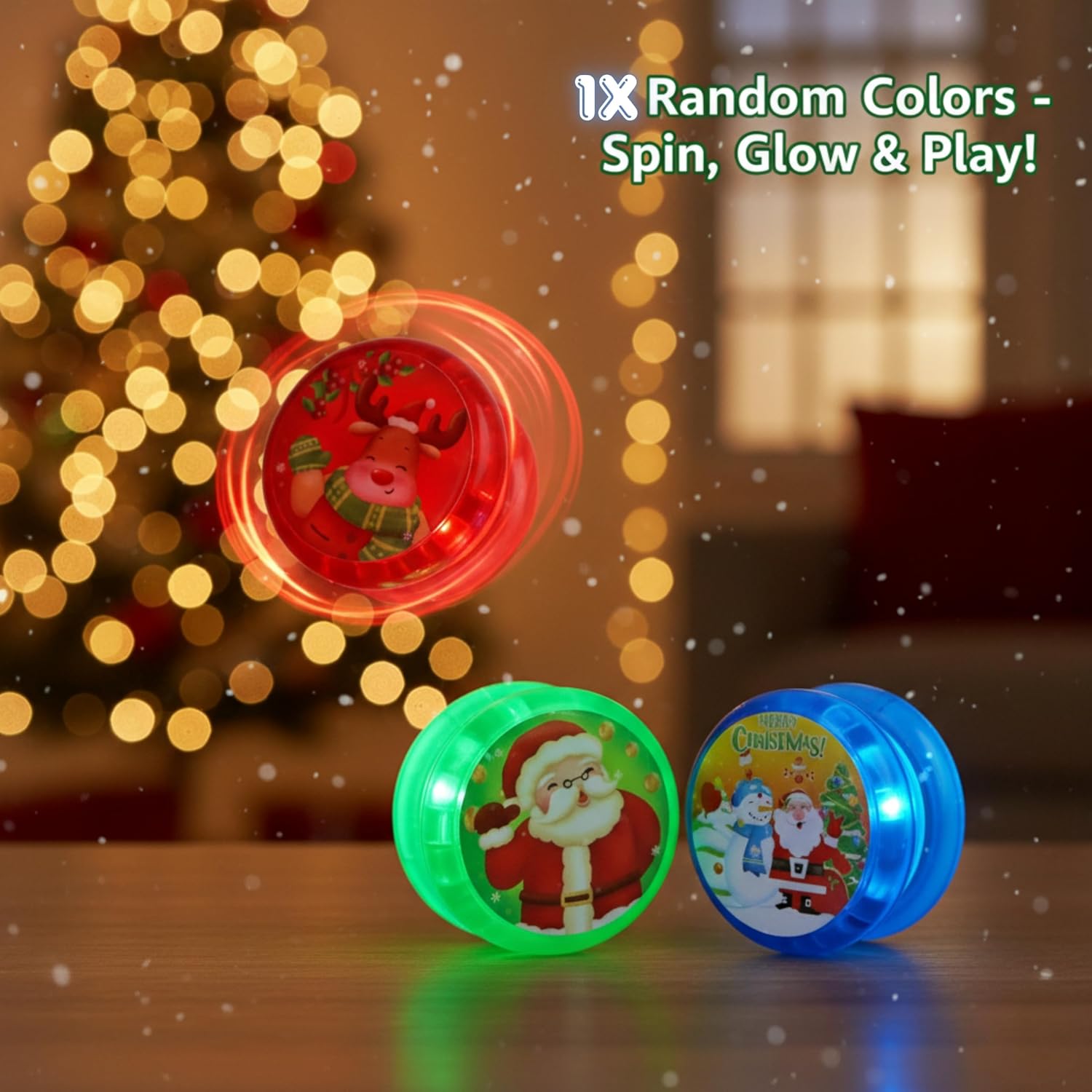 LED Light Up YoYo 5.5cm Random