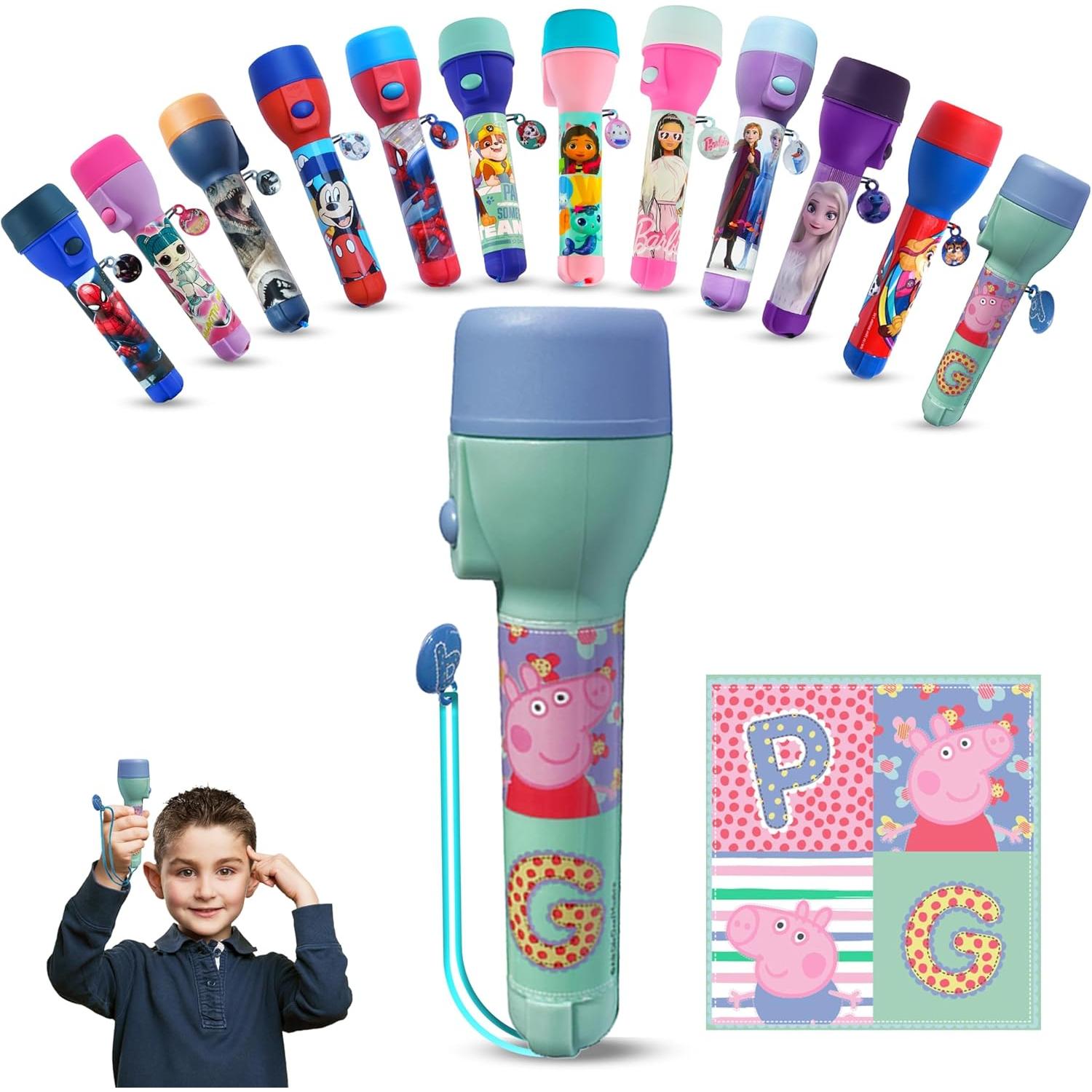 Kids LED Big Torch – Flashlight with Lanyard - Assorted