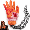 Halloween Severed Hand Decoration with Plastic chain