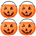 Halloween Pumpkin Treat Pots - 4 Pack