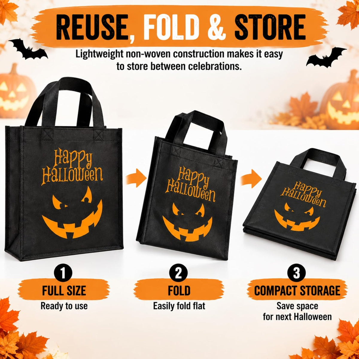 Halloween Treat Bag 34cm x 28cm