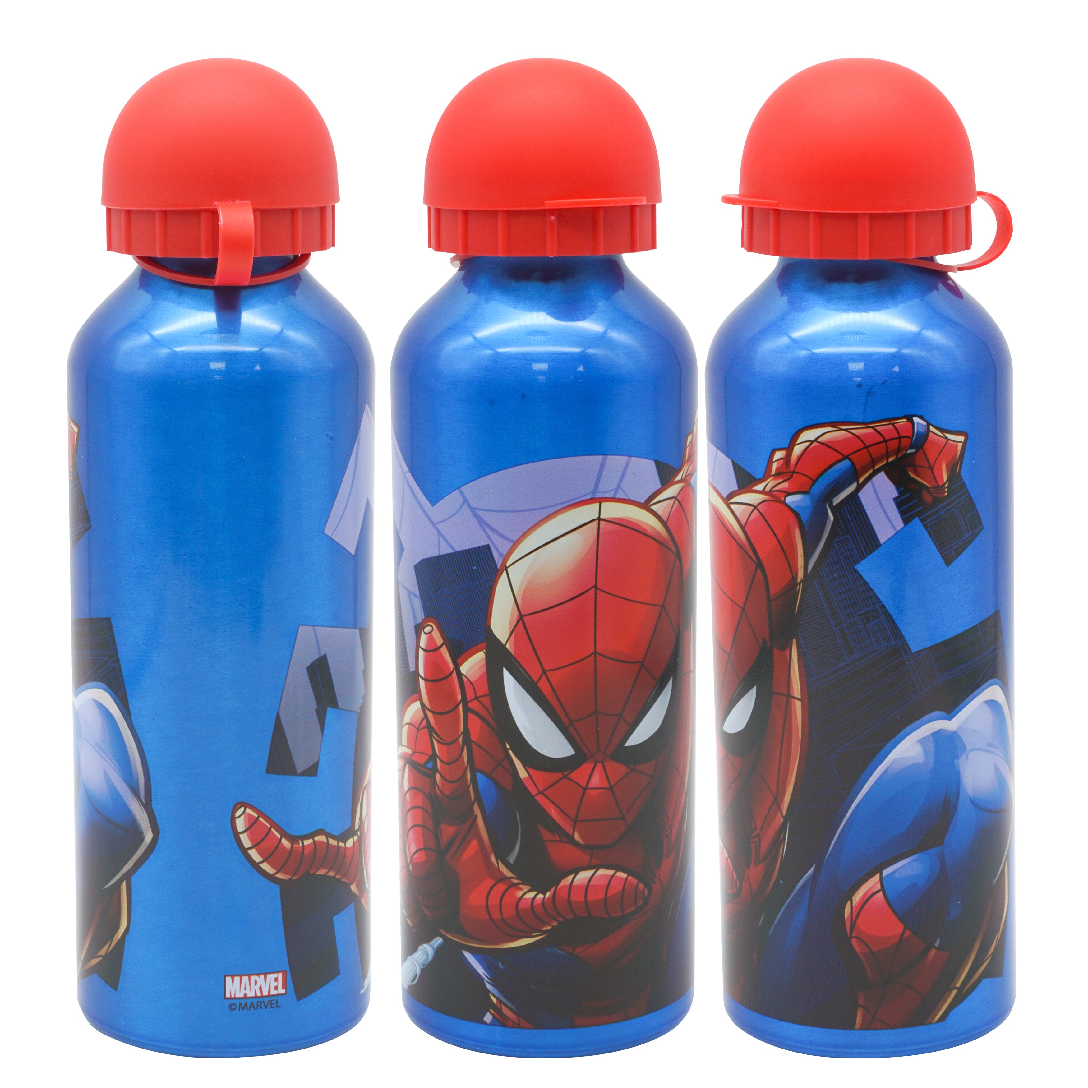 Spiderman Aluminium Water Bottle 500ml