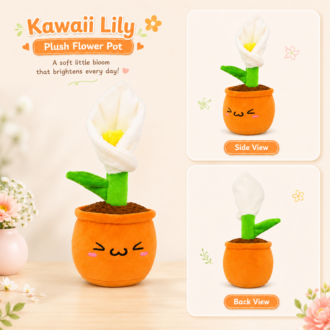 Soft Plushie Plant Plush Toy