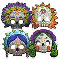 Halloween Costume Party Supplies Face Mask - 1x Random