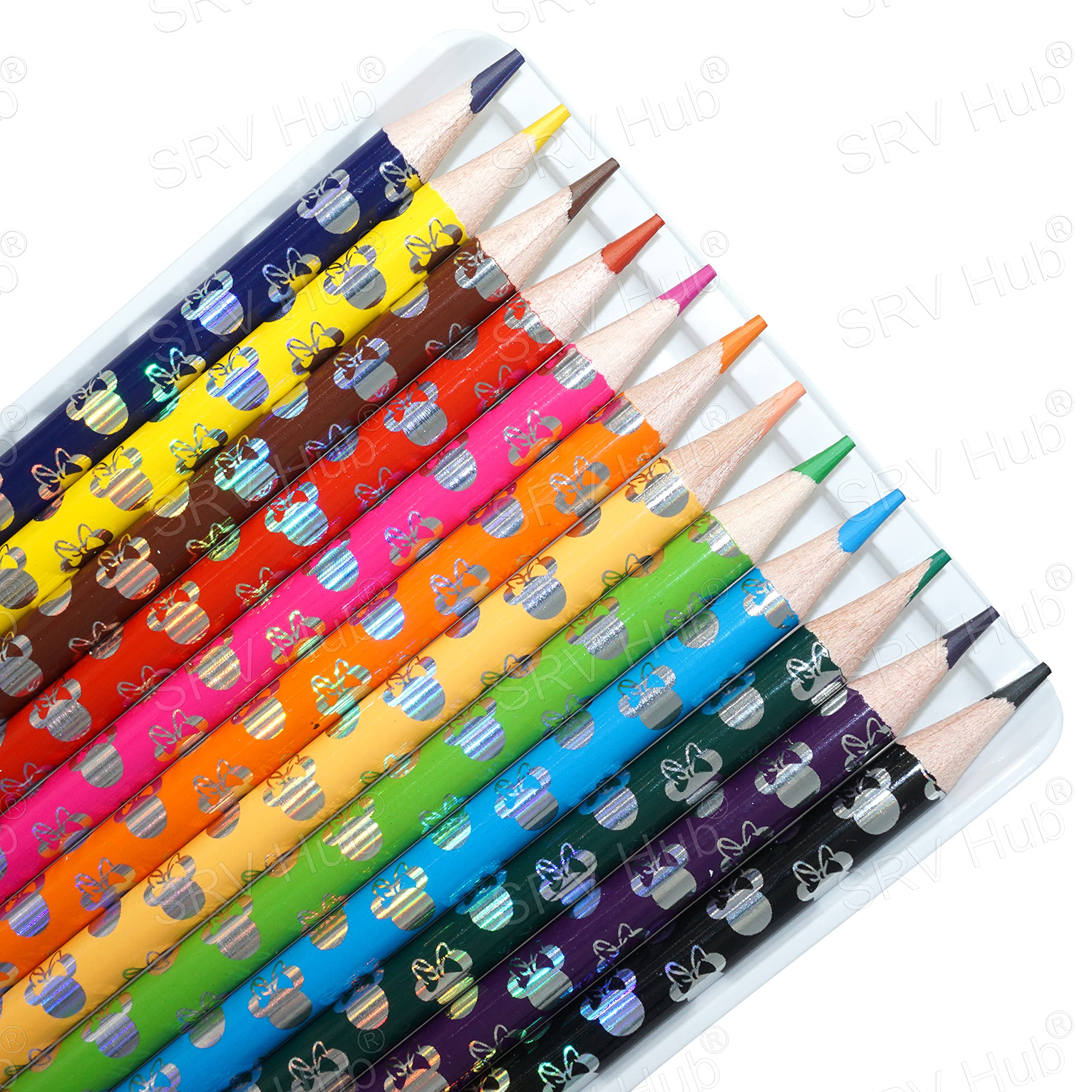 14Pcs Colouring Pencil Set - Assorted