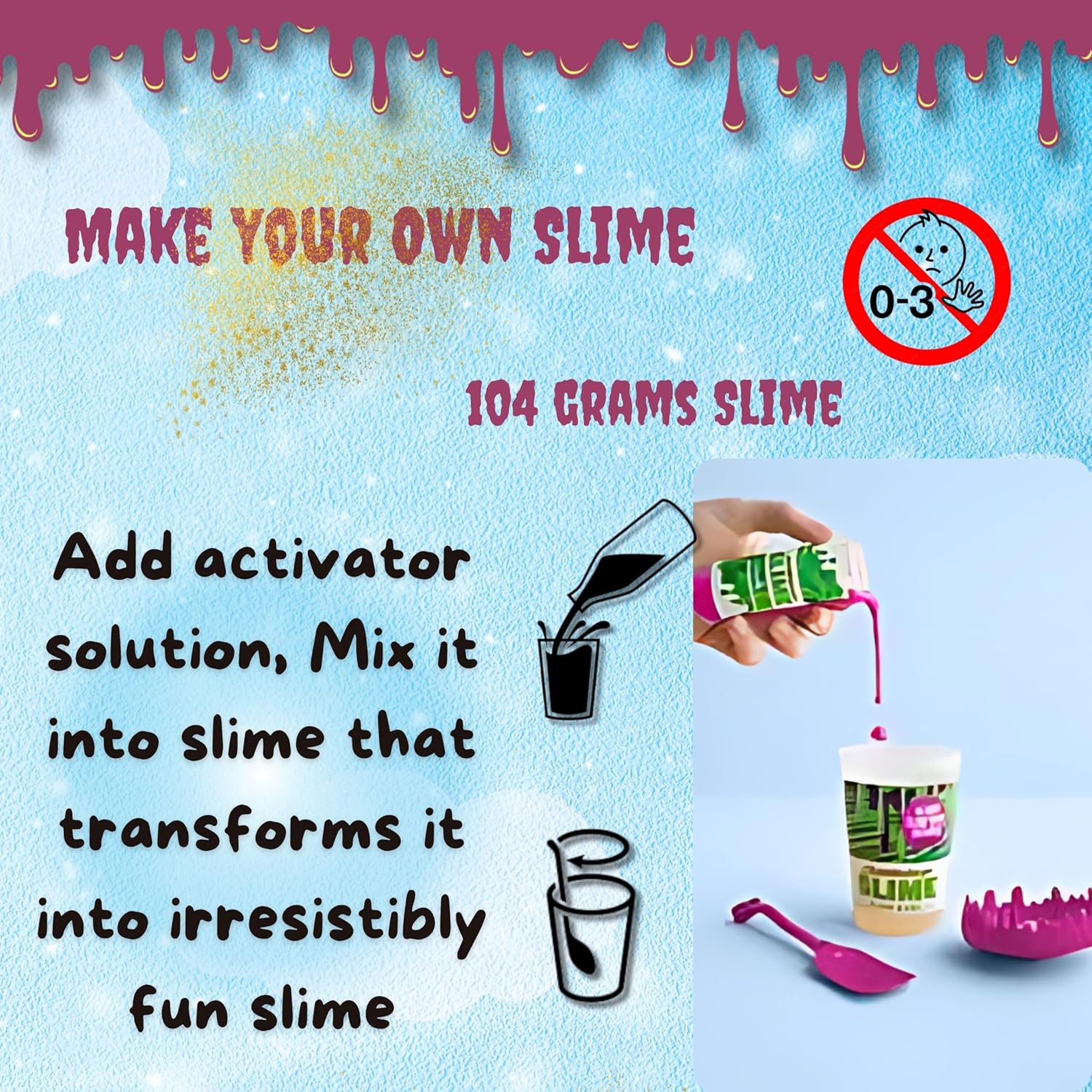 Bouncing Putty Non-Sticky Slime 104g