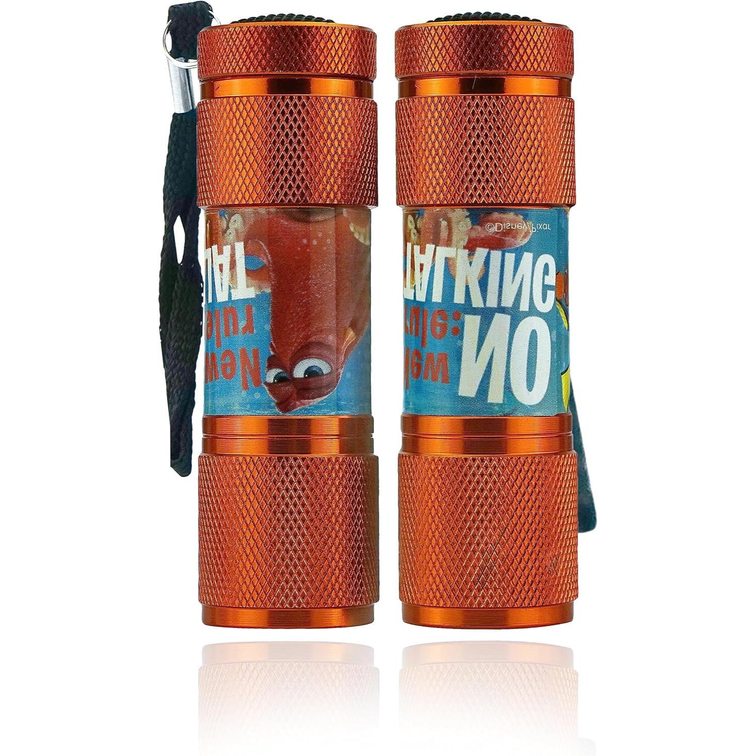 Finding Dory Orange 9 LEDs Aluminium Torch for Kids