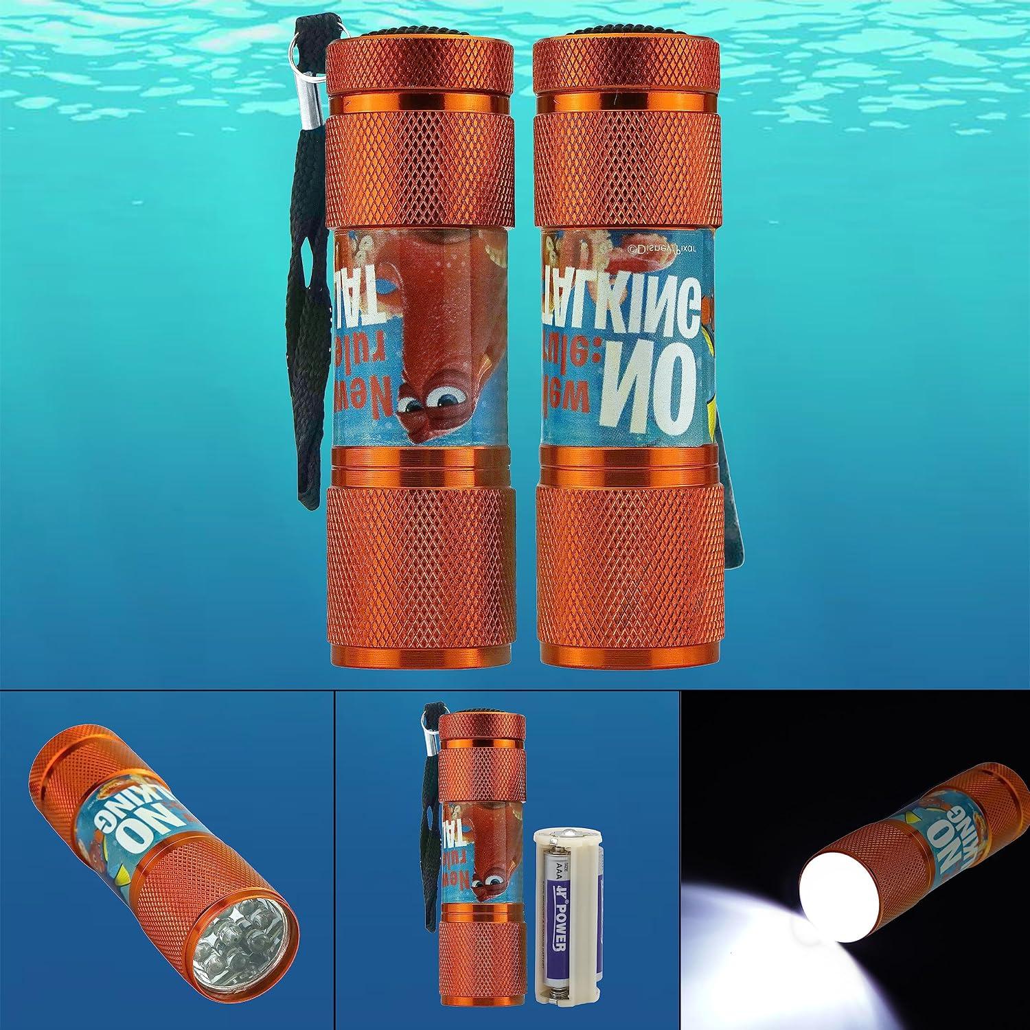 Finding Dory Orange 9 LEDs Aluminium Torch for Kids