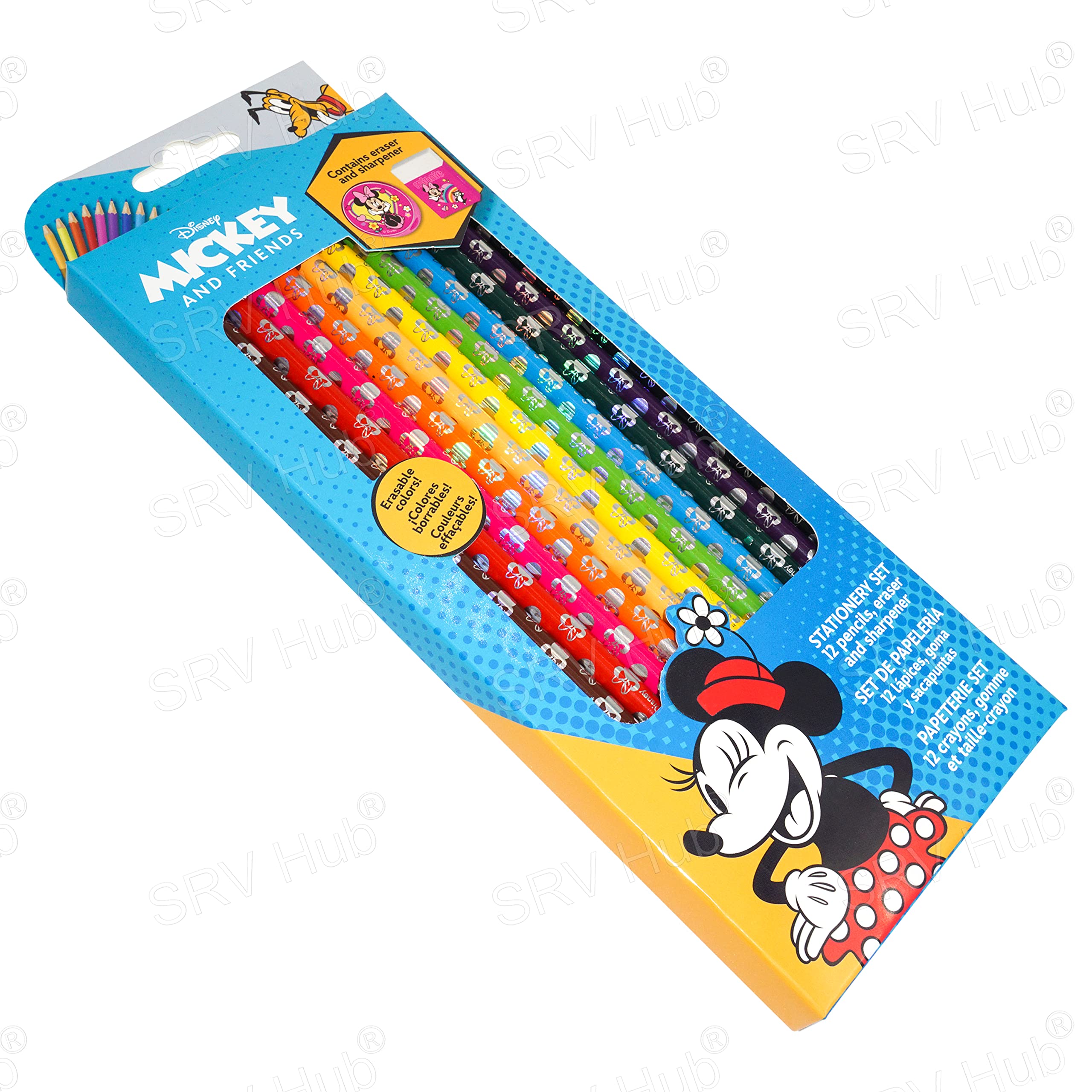 14Pcs Colouring Pencil Set - Assorted