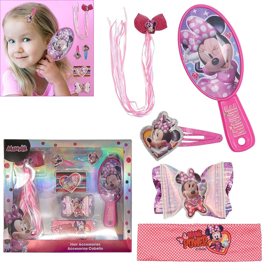 Minnie Mouse Hair Accessories 18 Pack