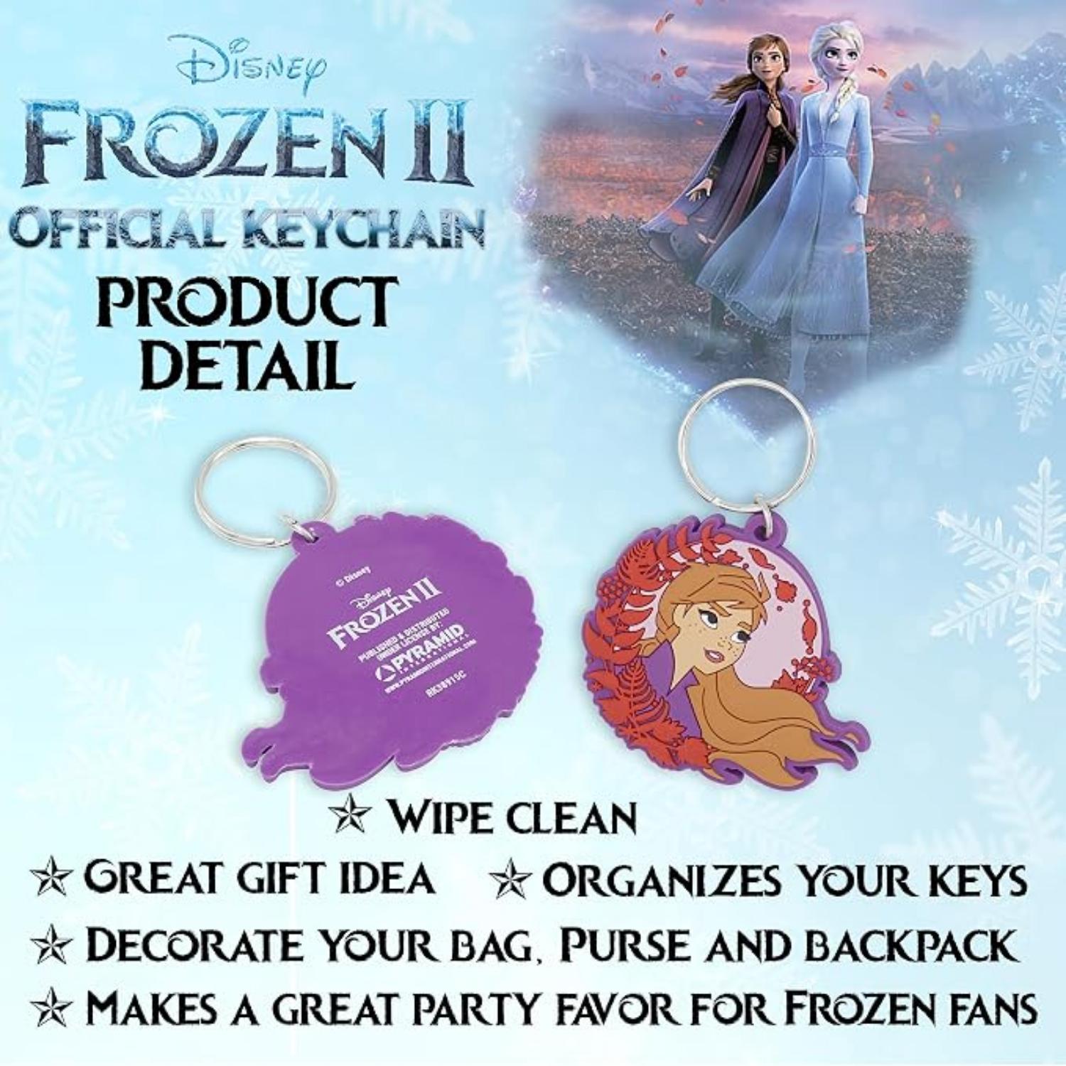 Disney Frozen Keyring 2D Keychain - Assorted