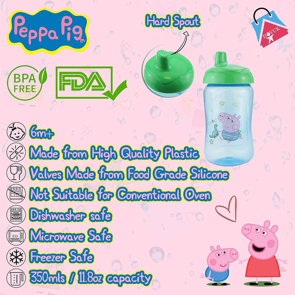 George Pig Non Spill Toddler Spout Beaker (Blue)