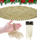 Gold 2.7M Luxury Bead Chain Garland