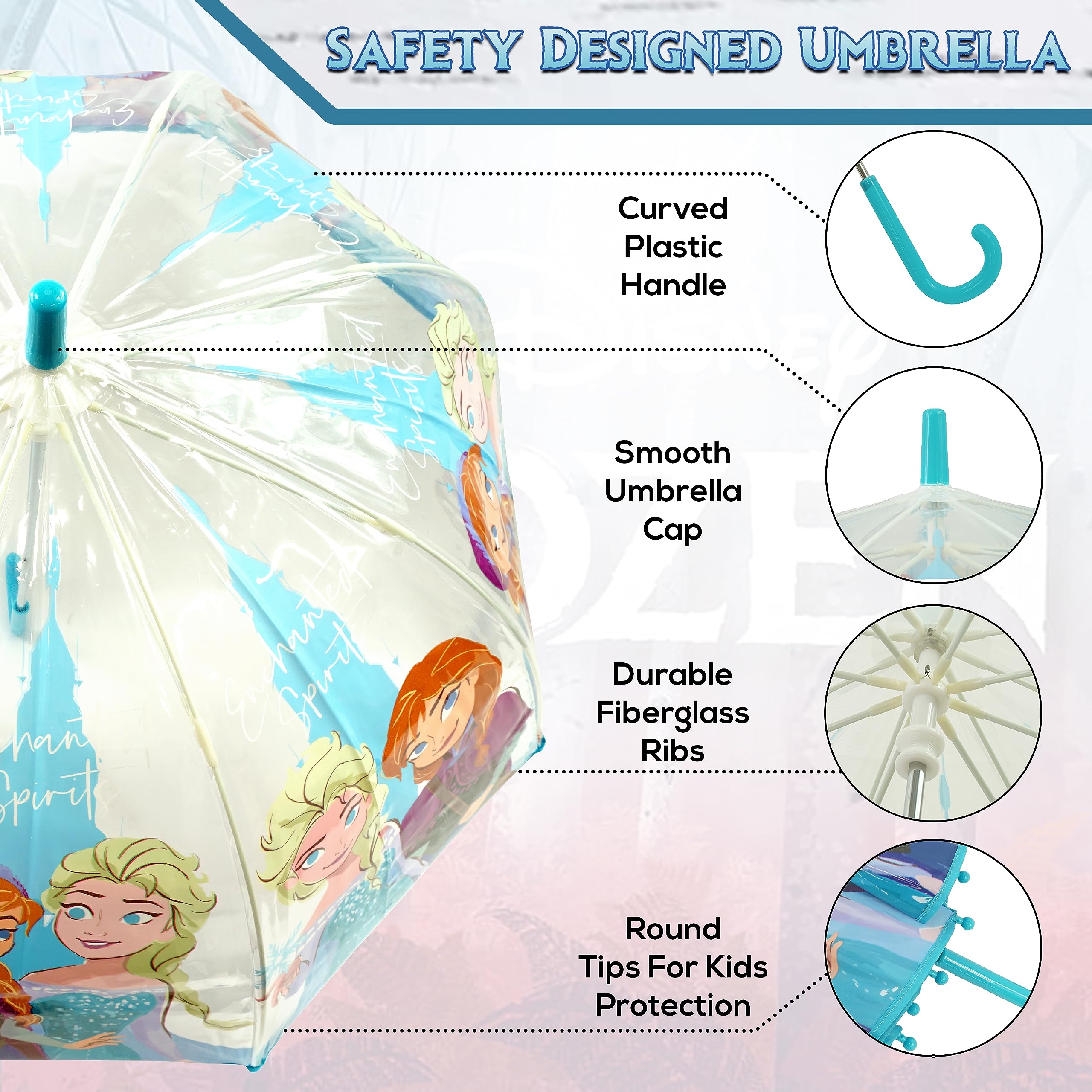TRANSPARENT BELL UMBRELLA