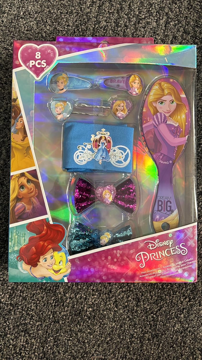 Disney Girls Hair Accessories Set