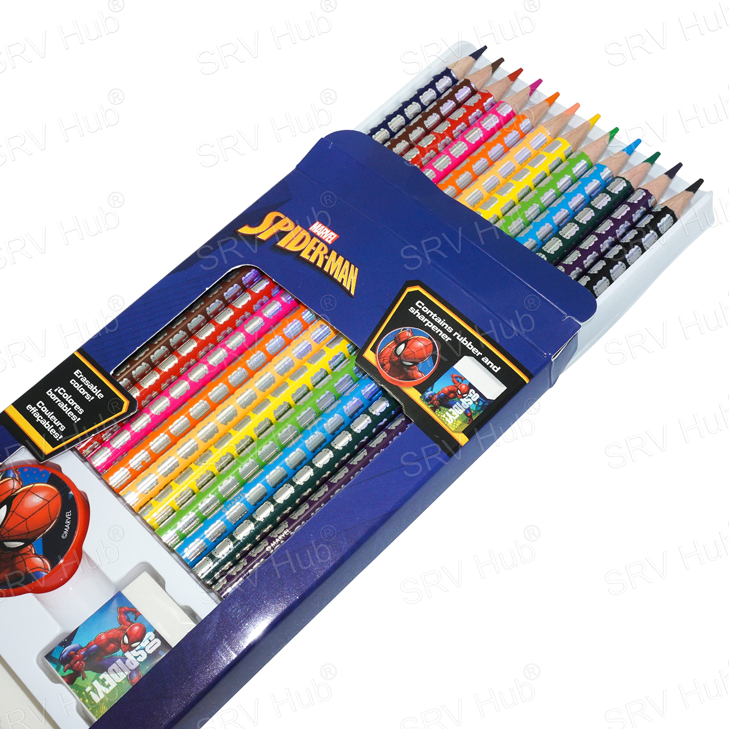 14Pcs Colouring Pencil Set - Assorted