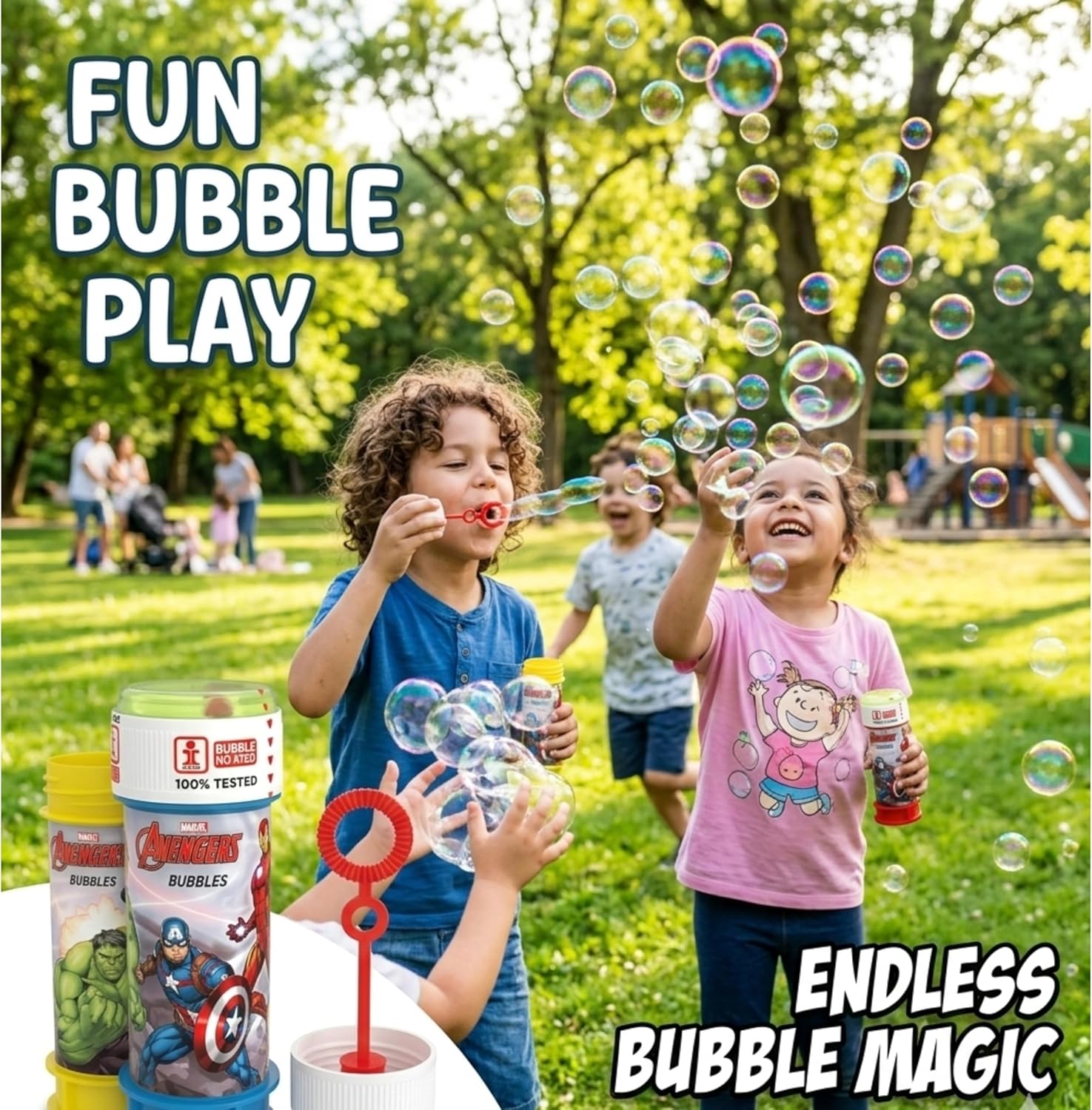 60ml Bubble Tube with Puzzle Lid